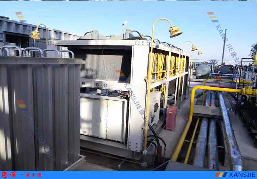 制药行业用制冷机组现场